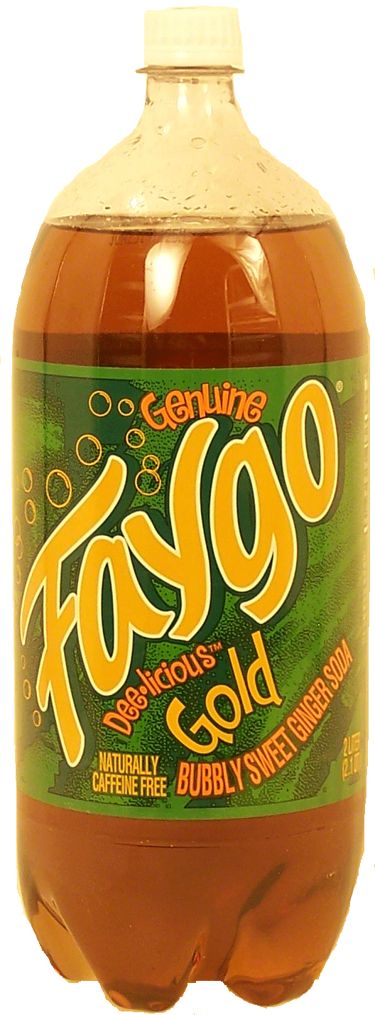 Faygo Gold bubbly sweet ginger soda, caffeine free Full-Size Picture